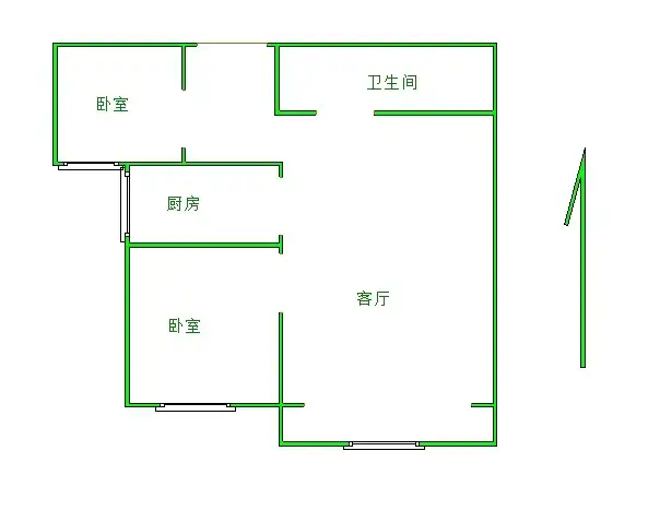 整租·富燕新村(三区)·2室1厅