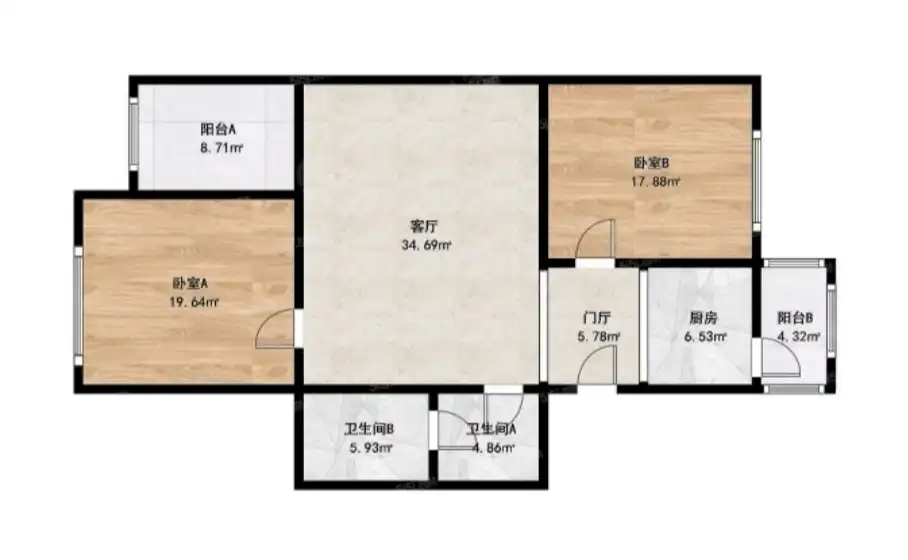  Whole lease · Wanning Community · Room 2 and Hall 1