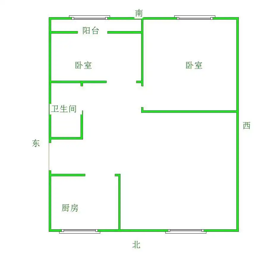 整租·万豪臻品·2室2厅