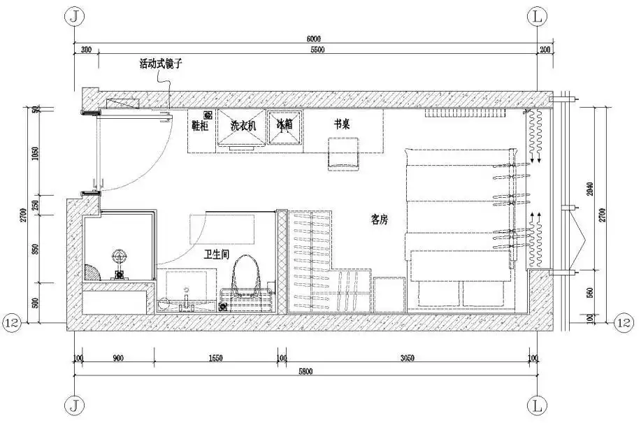 整租·瑞海园一里·2室1厅