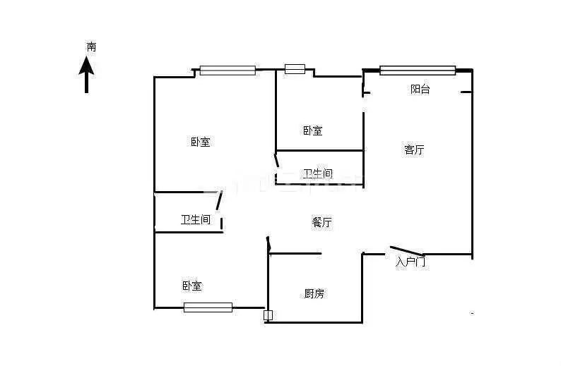 整租·多彩康城·3室2厅